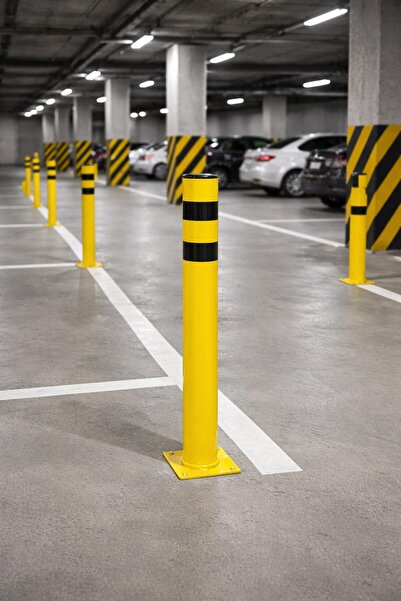 UZM PARK Metal Otopark Demir Duba Delinatör Sabit Park Bariyeri Park Engel De...