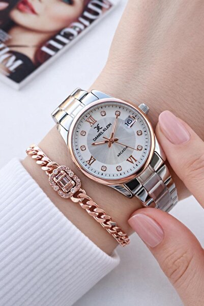 Daniel Klein Steel Cord Strap 2 Year Warranty 3 Atm Water Resistant Women Wri...