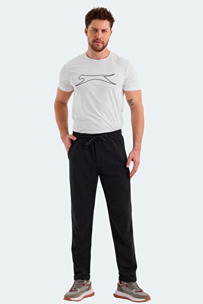 Slazenger Comfortable Pocketed Anthracite Men's Sweatpants Suitable for Sport...