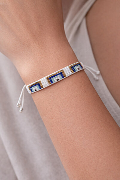 tutu tasarım Miyuki Beaded Handmade Adjustable Lucky Bracelet