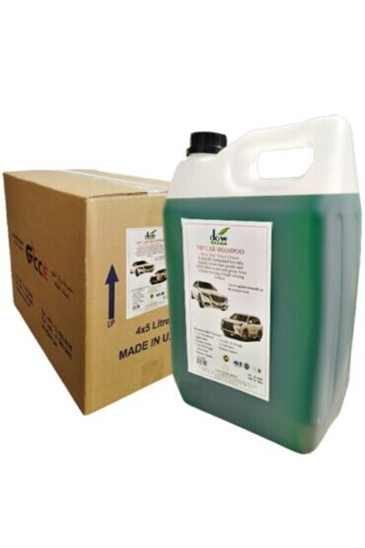 Dowclean VIP Car Shampoo Liquid Cleaner 4 x 5-Liter