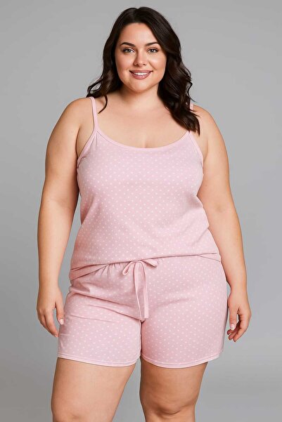 MODA Patterned Comfortable Stylish Comfortable Home Wear Cotton Oversize Paja...