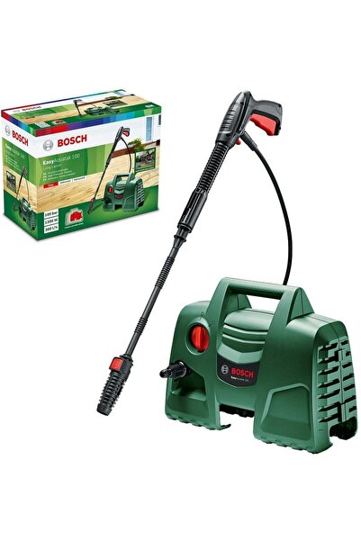 Bosch 100 Bar Tazyikli Otomobil Yıkama Makinesi, Uzun Tabanca, Yüksek