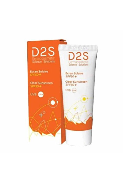 D2S واقي شمس شفاف بعامل حماية من الشمس 50+