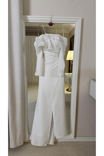 GORI FASHION Elegant off-the-shoulder maxi dress