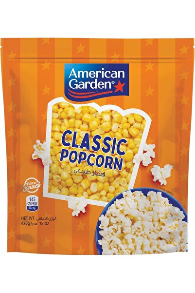 american garden Classic Popcorn, Popcorn Kernels, Gluten-Free, 425g
