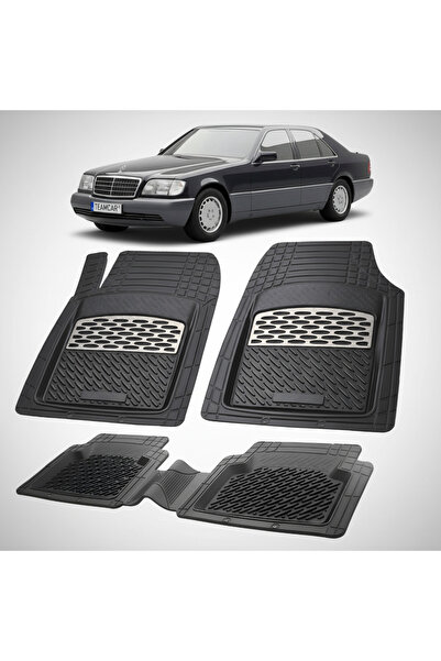 TEAMCAR Covorașe auto Mercedes-Benz Clasa S W140 1991-1998 | Argintii