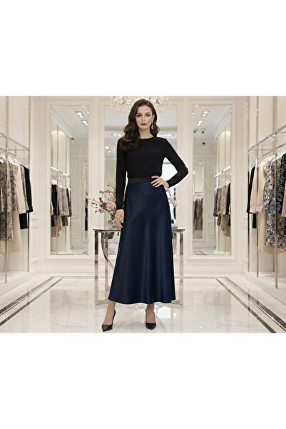 vikitekno Women's Satin Skirt