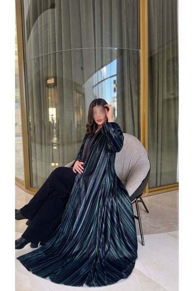AYA MWE118 - Printed Velvet Abaya