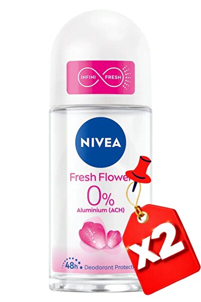 NIVEA FRESH Flower 50ml x2 PCS