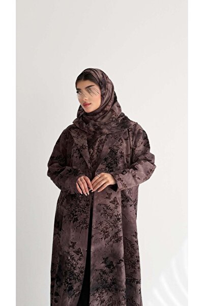 AYA MW2025 - عباية كريب مشجر