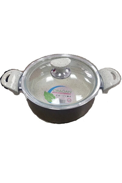 Çırağan 22 Granite Deep Pot - Brown