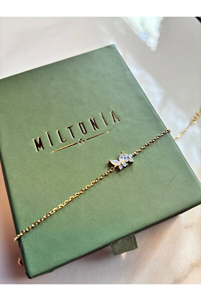 Miltonia 925s Kelebek Gümüş Bileklik