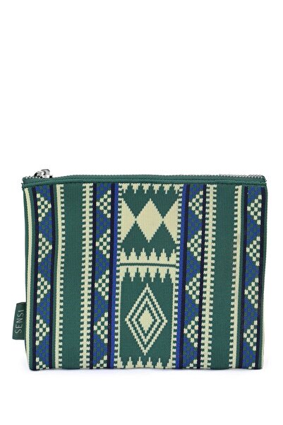 SENSİ Saudi Story Pouch Bag (Green)