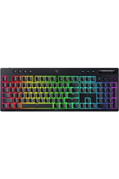 RAZER Wireless Gaming Keyboard BlackWidow V4 Low-Profile HyperSpeed, Chroma R...