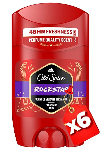Old Spice 50 ML ROCKSTAR x6 PCS