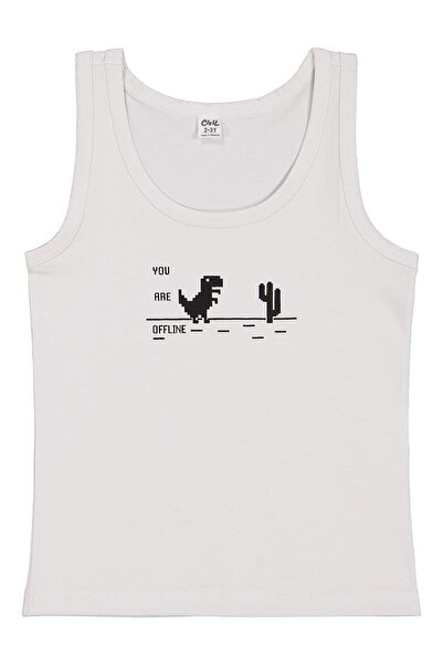 Civil Boys Λευκό-γκρι Σετ 2 τεμαχίων για αγόρια 2-10 ετών - Τυπικό για 4-5 ετών