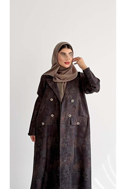 AYA MWT1036 - عباية بليزر طباعة