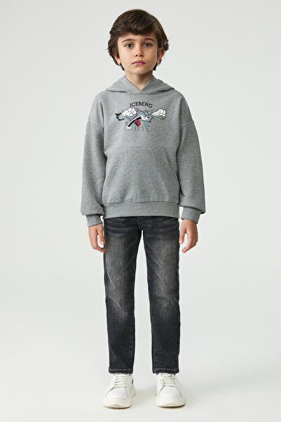 Iceberg Boy Grey Sweatshirt
