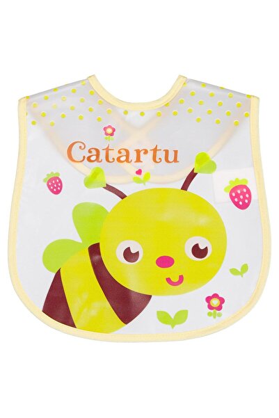 Civil Baby مريلة أطفال مطبوعة بتصميم النحلة - أصفر قياسي