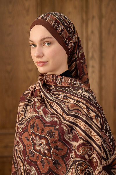 İpekhan Bambu Kraş Şal 7002 Bakır