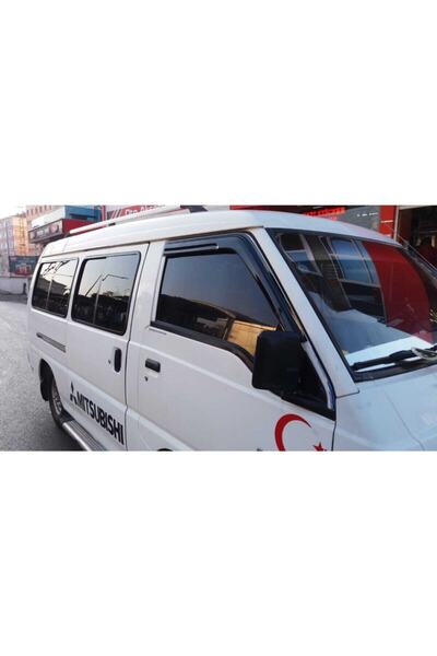 Otolaria Mitsubishi L300 Mügen Cam Rüzgarlığı 1988-2009 Uyumlu Arası 2 Li Set