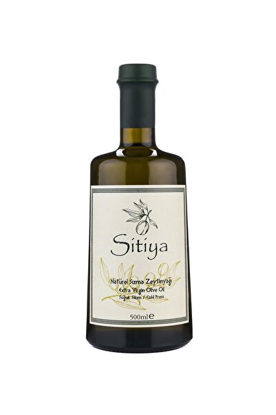Sitiya Kuzey Ege Erken Hasat Natürel Sızma Zeytinyağı (Soğuk Sıkım) 500 ml