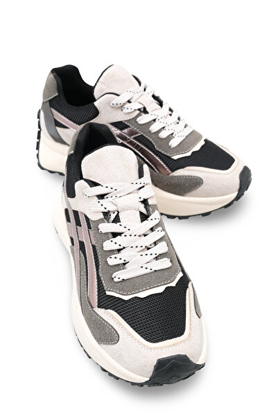 Solo Bag Women's Lace-Up High-Sole Sneaker Sports Shoes