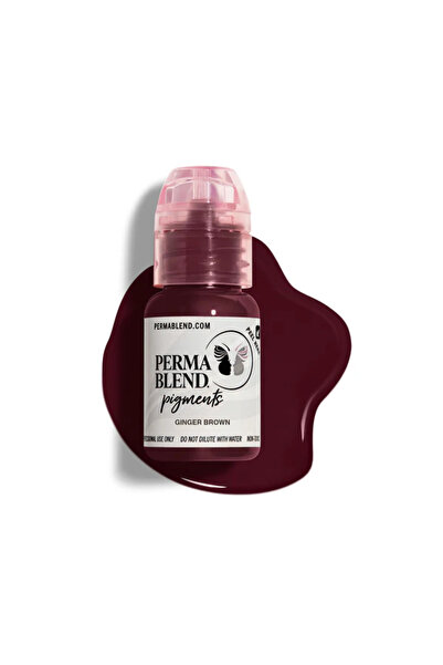 Perma Blend Ginger Brown Permanent Makeup Eyebrow Pigment 15ml