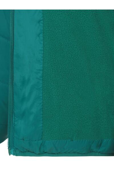 Civil Boys Μπουφάν με σχέδιο ράγες για 6-9 ετών - Πράσινο 8-9 ετών