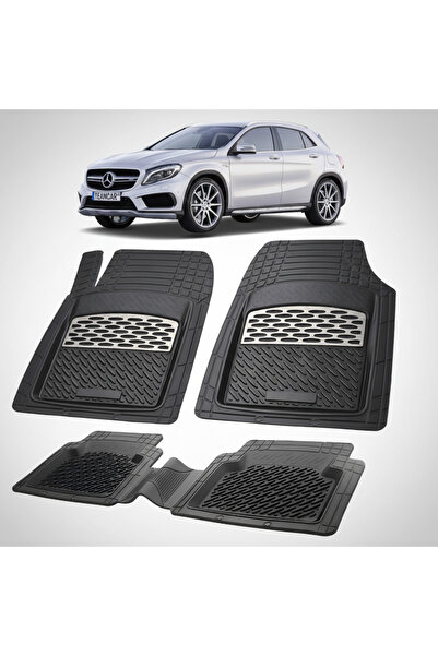 TEAMCAR Πατάκια δαπέδου Mercedes-Benz GLA X156 2013-2019 | Ασημί