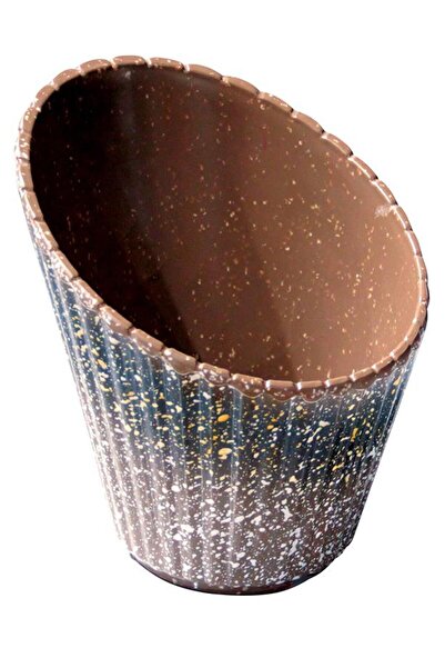 Globy Melamine Granite Slanted Bowl – 18×16.4×13.2 cm