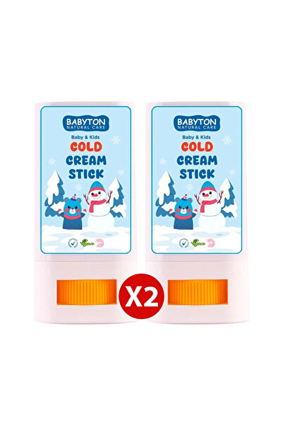 BABYTON Nemlendirici ve Besleyici Cold Cream Stick Set 20gr 2x