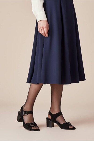 ALBİNİ Kadın Deri Topuklu Sandalet 26108416Y