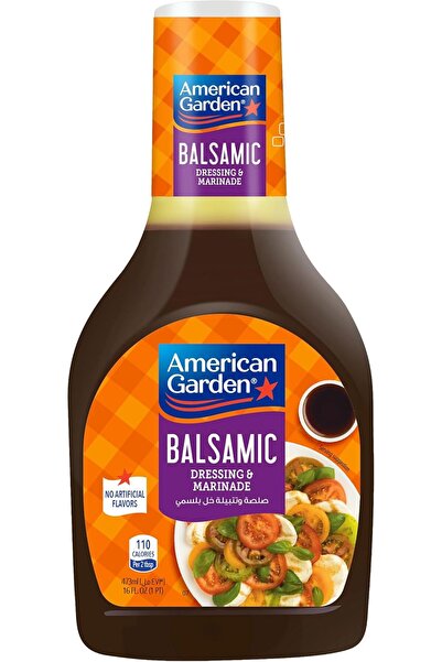 american garden Balsamic Vinaigrette Dressing & Marinade, Gluten-Free, Dairy-...