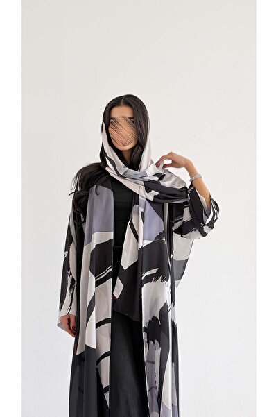 AYA MWT1095 - عباية طباعة | Printed Abaya