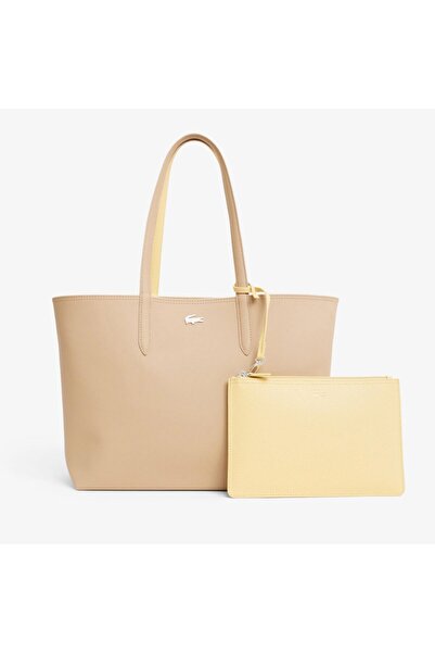Lacoste Women's Beige Shoulder Bag (Nf2142Aa.T36)