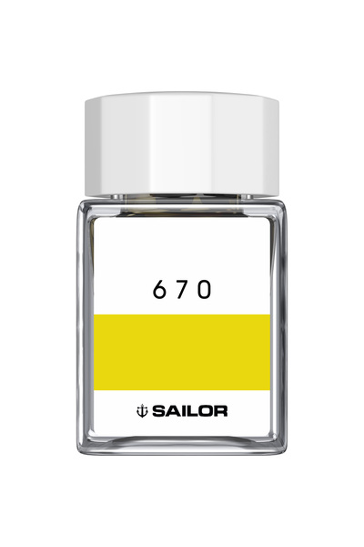 Sailor Studio 670 Yellow Ink – 20 ml