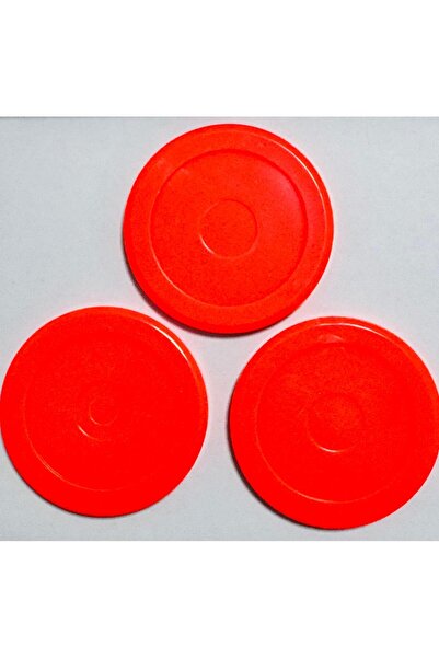 Arcade İthal Kırmızı Renk 22 Gram Air Hockey Disk Havalı Hokey Masası Topu - ...