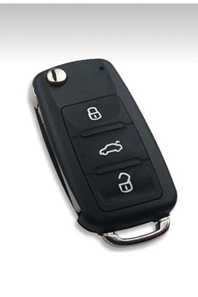 ÖZEN KEYS Luxury Volkswagen Uds Remote Control Case 3 Buttons 1St Quality