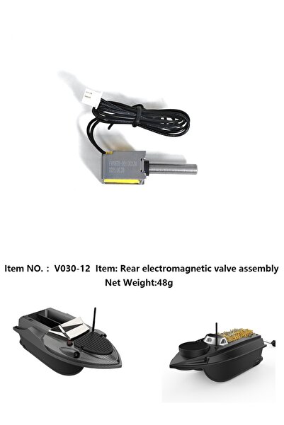 HobbyRcModels Flytec V030 ve V080 Modeline Uyumlu Balık, Yemleme Botu Arka Ka...