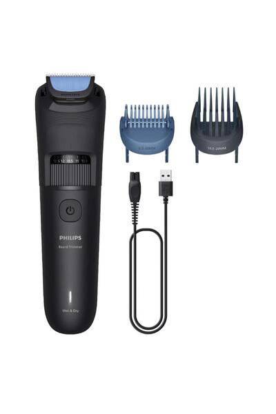 Philips Beard Trimmer Wet&Dry 40 Settings, 70 Min Runtime, Self-Sharpening Bl...
