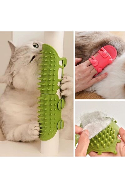 Go İthalat Adjustable Silicone Cat Itch Comb That Can Be Attached to a Chair ...