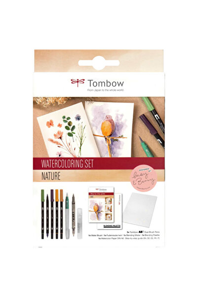 Tombow Set de natură în acuarelă