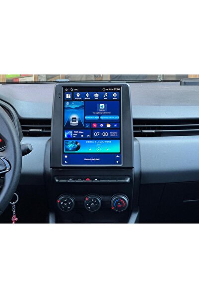 navier RENAULT CLİO 5 UYUMLU TESLA EKRAN-MULTİMEDYA 4+64GB RAM