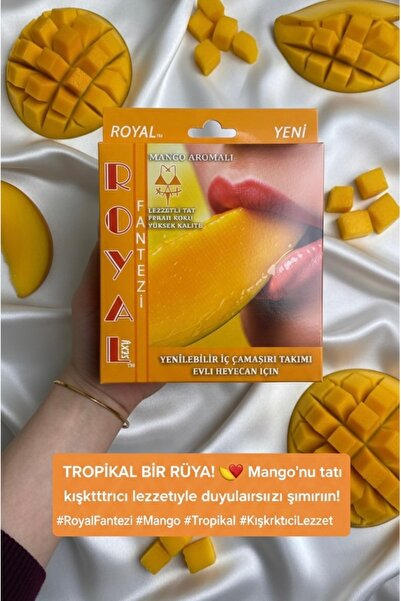 Royal Kadın MEYVE AROMALI İÇ ÇAMAŞIRI TAKIMI