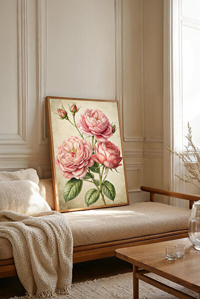 Dekorsiahome Tablou dintr-o singură bucată cu ramă din lemn TK3034