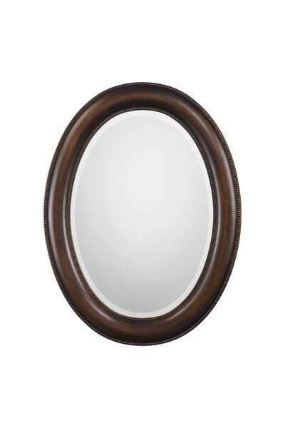 UTTERMOST Umber Round Mirror