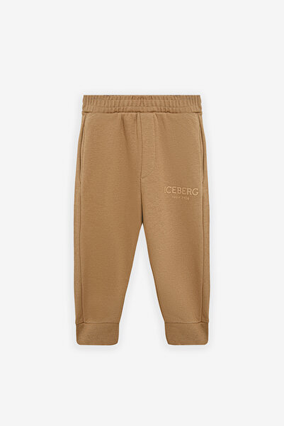 Iceberg Baby Boy Beige Tracksuit Bottom