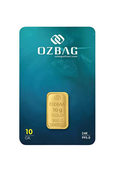 Özbağ 10 Gr Külçe Altın